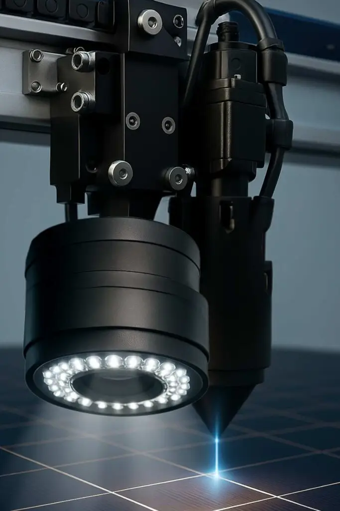 Laser Cutting with a CCD camera
